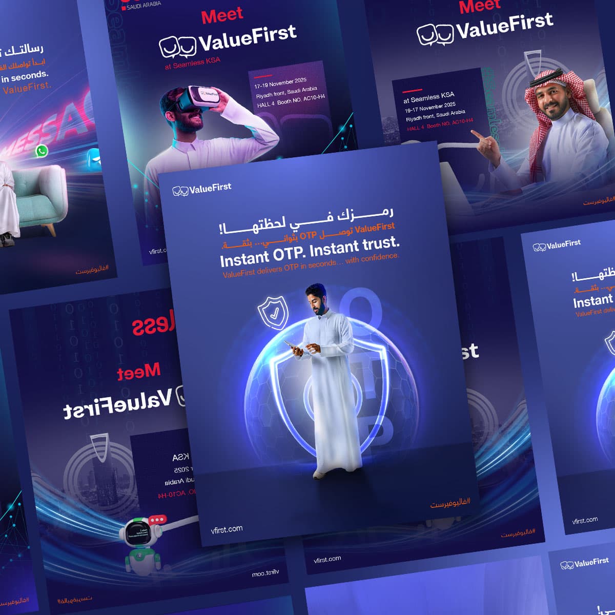 ValueFirst creative marketing campaign designs